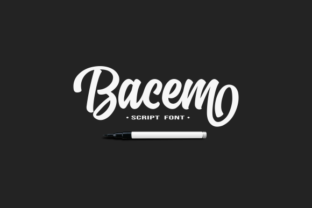 Bacem Font Review: Bold Script for Logos