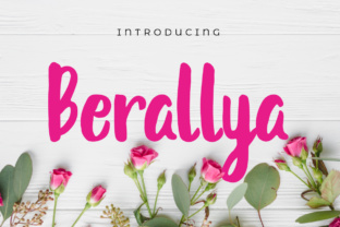 Berallya Font Review: A Playful Brush Typeface for Modern Brands
