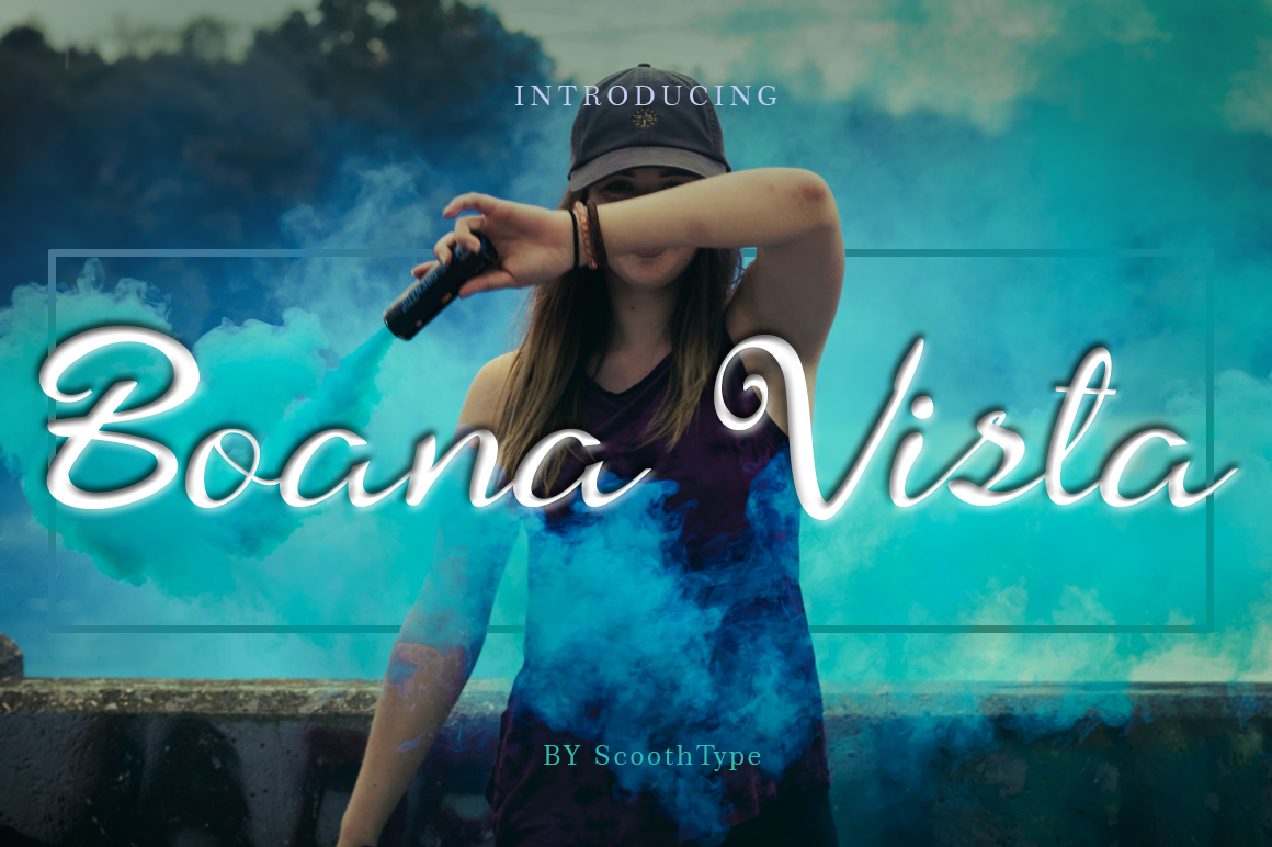 Boana Vista: The Script Font for Makers