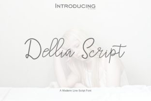 Dellia: A Handwritten Typeface for Editorial Design