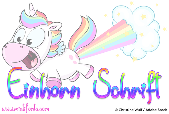 Einhorn Schrift: A Magical Typeface for Small Business Branding