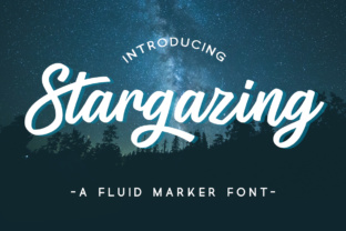 Elevate Campaigns with the Stargazing Display Font