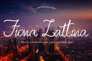 Fiona Lattina: Elevating Web Design with a Premium Script Font