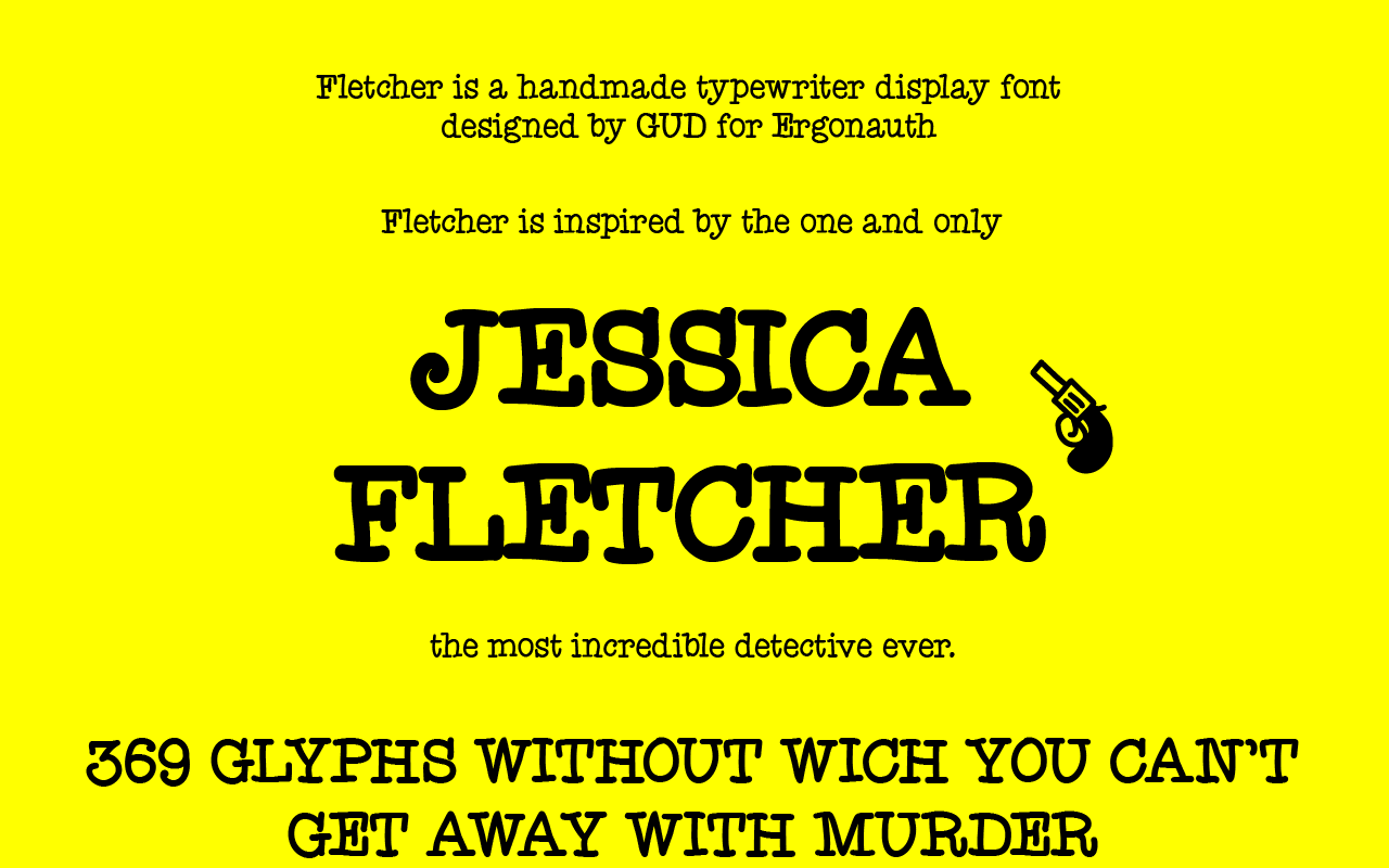Fletcher Font: A Handwritten Typeface for Digital Brands