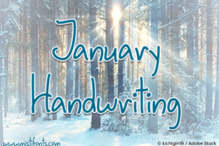 January Handwriting: A Versatile Script Font for Editors