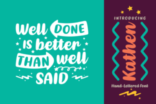 Kathen Font: Elevate Web Design with Handwritten Style