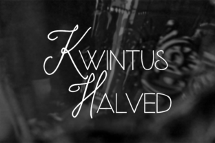 Kwintus Halved: A Bold Typeface for Modern Branding