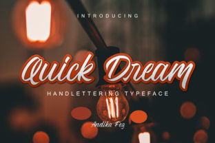 Quick Dream Typeface for Web Design