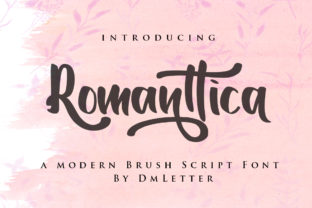 Romanttica: A Modern Handwritten Typeface for Editorial Design