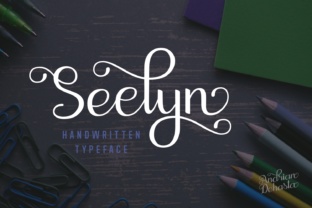 Seelyn: A Refined Script Typeface for Editorial Design