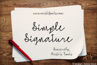Simple Signature Font: Elevate Your Campaigns