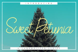 Sweet Petunia: An Elegant Script Font for Editorial Design
