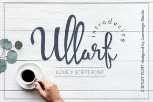 Ullarf: The Script Font for Scroll-Stopping Brand Visuals