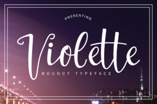 Violette: A Flowing Script Font for Handmade Brands